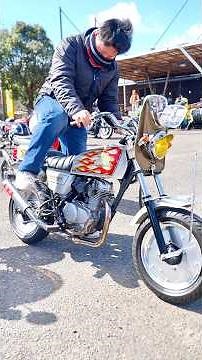 これ高校生が作ったの!?Z400FX仕様フルカスタムエイプ❗️宮崎県freedomさん主催Hard Top撮影会❗️#norikh250 原付、原チャリ、50cc、宮崎県