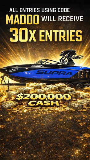 Robbie Maddison | Link in BIO 🔗 USE CODE : MADDO for 30x entries to win this insane $300,000 boat or $200,000 cash, would love one of my followers to take... | Instagram