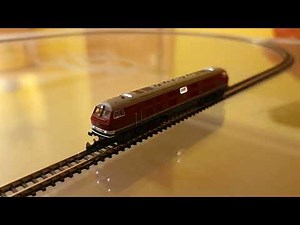 Märklin Z scale 1:220 V320 diesel locomotive equipped with Zmodell sound decoder ZDSL-MRK-V320