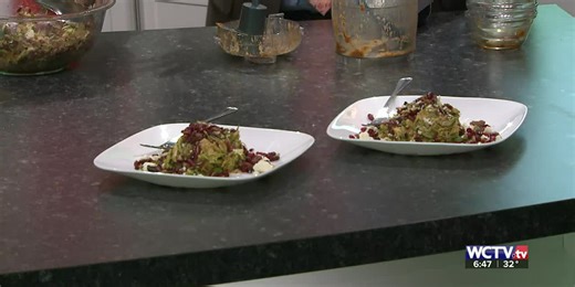 Brussel Sprouts Salad with Sofrito Dressing recipe