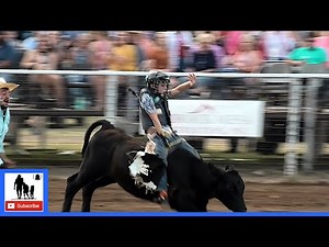 Calf Riding - 2021 White Deer Rodeo | Saturday