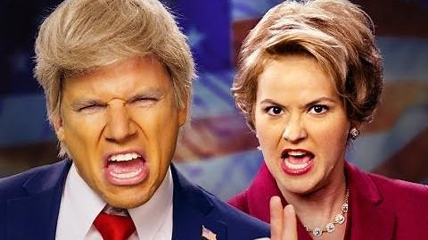 Donald Trump vs Hillary Clinton. Epic Rap Battles of History.