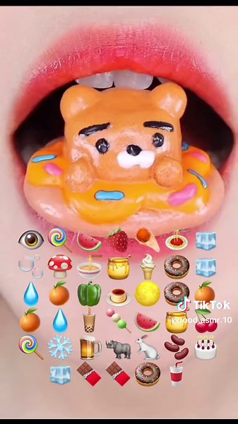 Moon ASMR Eating Sounds with Moon