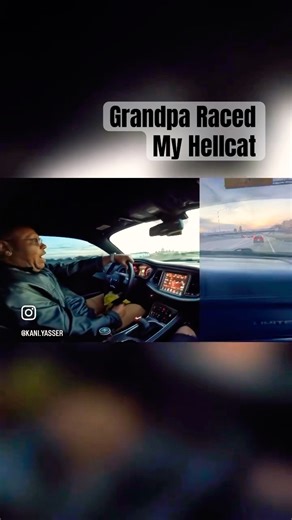 Grandpa Raced My Hellcat Around The City...