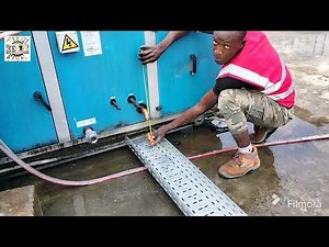 DX-AHU AC Unit Installation||AHU Air Conditioner installation||Fresh Air AC installation