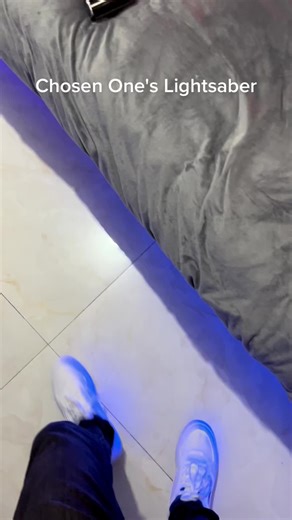 The lightsaber of the Chosen Son, the force is very strong#starwars #neopixel #lightsaber #kyloren #anakinskywalker