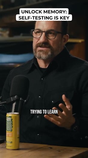 Boost your memory! Self-testing is the ultimate learning hack. #memory #learning #neuroscience #productivity #studyhacks