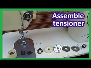 How to ADJUST the TENSIONER of a SINGER sewing machine