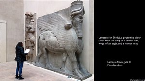 Lamassu from the citadel of Sargon II