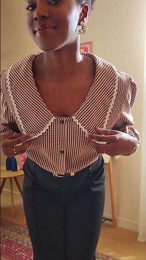 Nouveau patron gratuit : la blouse Opah !