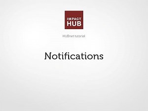 HUBnet tutorial: Notifications