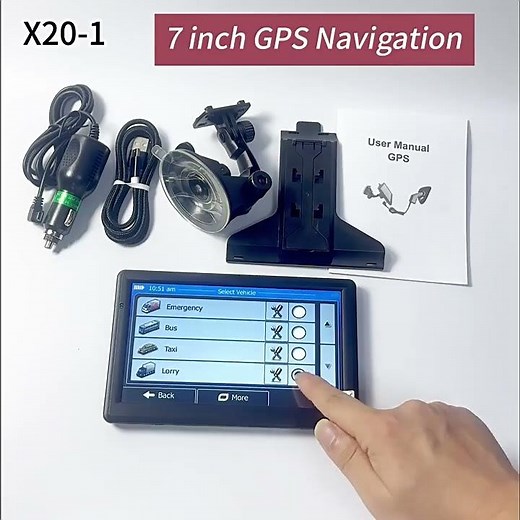 Best 7-Inch Car GPS Navigation System 2026 | Lifetime Free Maps! 🚗