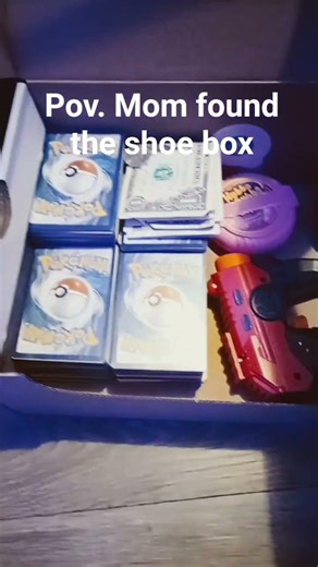 pov. mom found the shoe box #funny #fyp #shortsviral