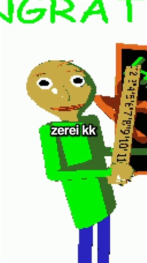 I FINALLY BEAT BALDI'S BASICS!