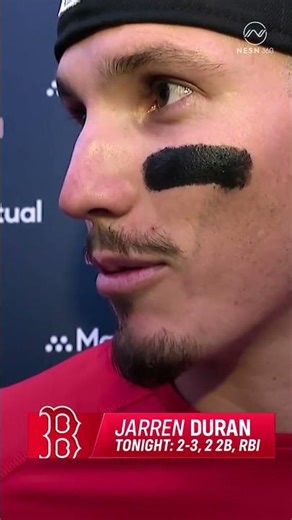 Jarren Duran on the Red Sox Wanting To Come Through for the Fans