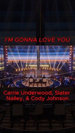 Carrie Underwood joined Slater Nalley and Cody Johnson for a powerful performance of “I’m Gonna Love You” on American Idol 2025, delivering a heartfelt moment filled with emotion, connection, and pure country soul. | Barnyard Beats