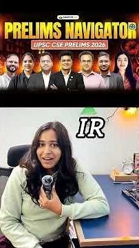 Best Course For UPSC Prelims 2026🔥| Prelims Navigator| Sarrthi IAS #upsc #ias #prelims #shorts #yt