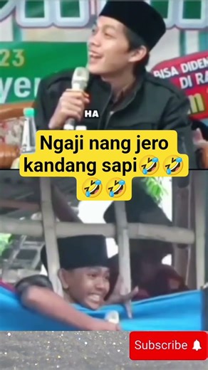 Ngaji nang jero kandang sapi 🤣🤣😉#ngajirutin #ngaji #ceramahlucu #ngajionline #pengajian