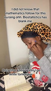 2.4K views · 75 reactions | But come to think of it, what is biostatistics doing in nursing? Can't we not use our head to count patients? After studying that course, I don't know what it was all about till now. I just study to pass it. #trending | Chisom Ibeawuchi Onyechefuna's | Facebook