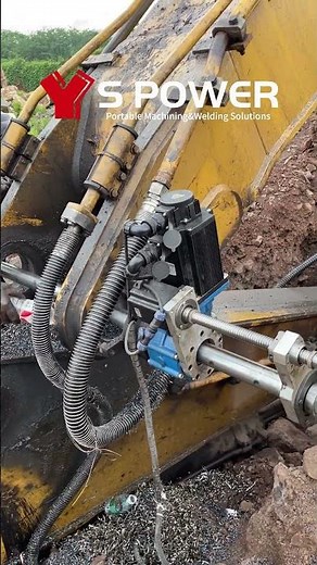 portable line boring repair machine -S POWER
