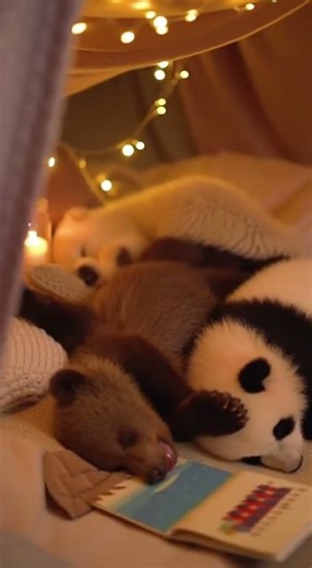 Baby Bears Pillow Fort ⛺🧸💤