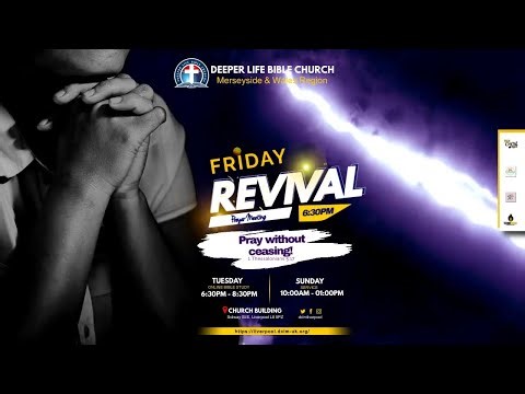 Friday Revival Prayer Meeting 23rd January 2026