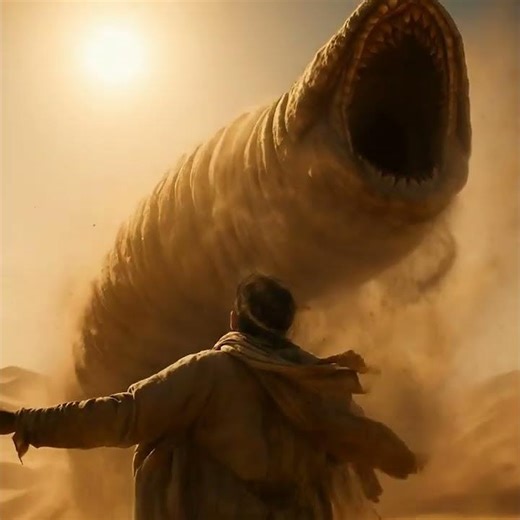 Giant Sand Worm #wildlife #survival #prehistoriclife #animals #viral #ancienthistory #earlyhumans