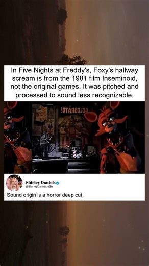Origin of Foxy's Iconic Scream