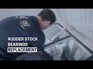 Rudder Stock Bearings Replacement | ptw Shipyard