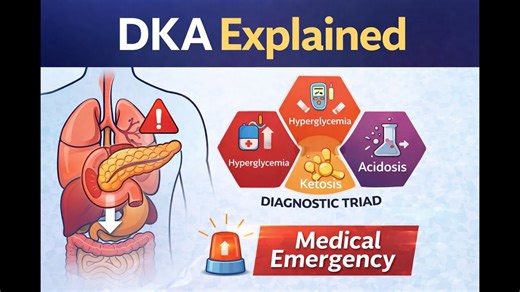 Diabetic Ketoacidosis (DKA) Explained | Pathophysiology, Diagnosis & Management - Diabetes