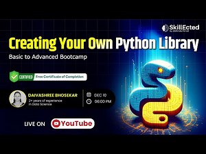 🎯 Creating Your Own Python Library – Basic to Advanced Bootcamp