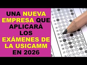 I am a teacher: A new company will administer the USICAMM exams in 2026