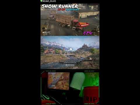 SNOW RUNNER! CO-OP GAMEPLAY EP4 SEASON 1 FIRST TIME PLAYTHROUGH ! (Portrait)