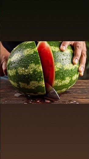 The Most Satisfying Watermelon Cut Ever 🍉 | Deep ASMR “CLINK” & Juicy Slice Sounds