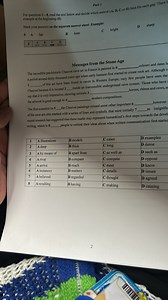 Part 1For questions 1 - 8, read the text below and decide whi... | Filo