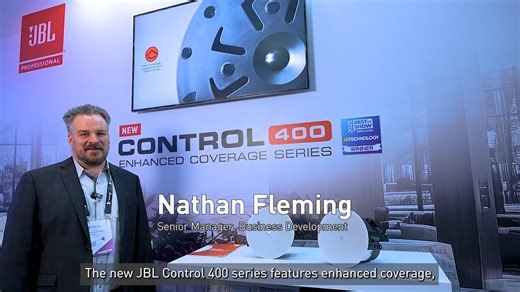 107K views · 407 reactions | The next evolution in installed sound is here.  The new JBL Control 400 Series raises the bar with enhanced performance and flexible design — setting it apart from previous generations. Hear from Nathan Fleming about what makes this series different. #JBLProfessional #InstalledAudio #HarmanTechTalk | Harman Professional India & APAC | Facebook