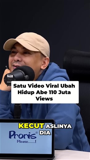 Abe Cekut: Dari Viral Kecut Jadi Idola Indonesia