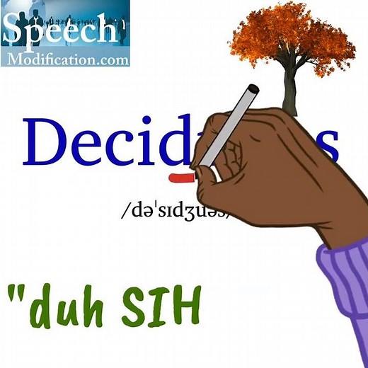 How to Pronounce Deciduous