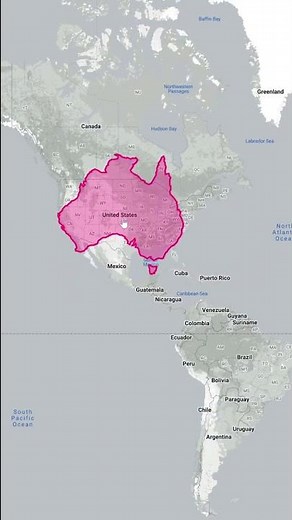 Exposing The True Size Of Countries!