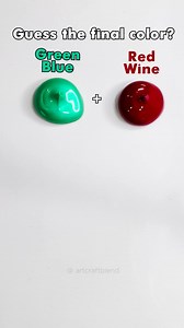 697K views · 8.3K reactions | Green Blue + Red Wine Color Mixing! . . . . . . . . #colors #colormixing #art #artvideo #color #mixing #palette #asmr #asmrsound #satisfying #satisfyingvideo #artcraftblend | Art Craft Blend | Facebook