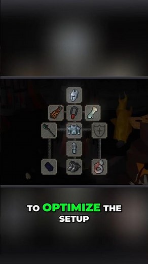 Old School RuneScape League: Max Gear Setup #shorts