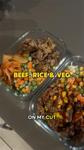 Beef, Rice & Veg Bowl