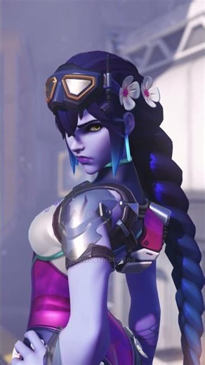 Summer Festival Widowmaker Skin - Gold Variant #overwatch #overwatchskins #widowmaker #ow2 #shorts