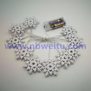 [Hot Item] Wholesale Price Snowflake LED Garland Fairy String Light
