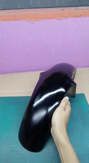 Custom Mudguard Design Tutorial with Airbrush and Acrylic Painting