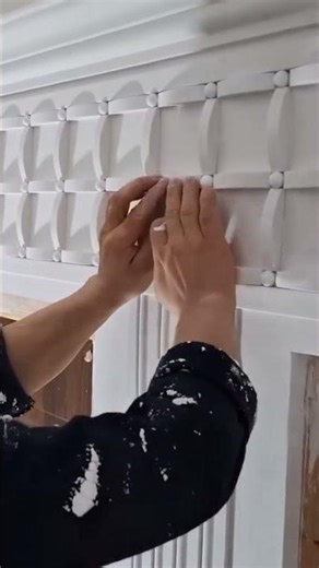 easy installation of small tiles on walls #construction #tiles #wall #popular #viralshorts #shorts