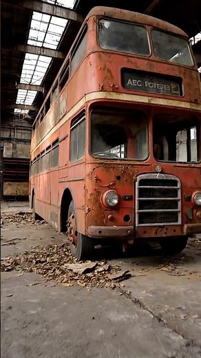 1968 AEC Routemaster Revival 🚍 From Rust to Iconic London Legend!#routemaster #busrestoration