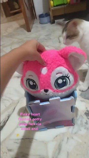 pinky heart fluvsies potty poop fart via email and #animation #art #cartoon #4kmeme #fluvsiespoop