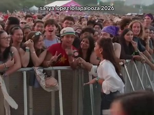 Sanya Lopez at Lollapalooza 2026