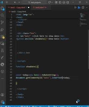Get Today’s Date with JavaScript (Easy!) 📅 #Shorts